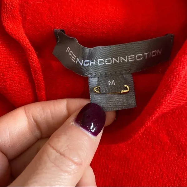 French Connection Soft Roll Neck Sweater medium‎ - Image 9
