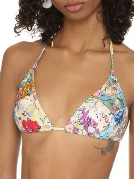 Zimmermann | Triangle Bra Bikini Top - Image 3