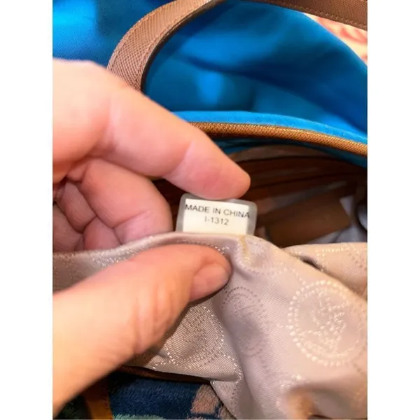 Michael Kors Kempton blue nylon tote - Image 8