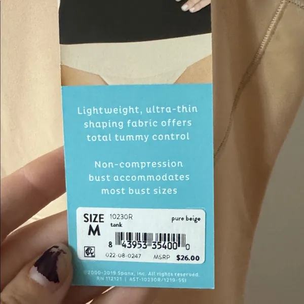 Spanx Shaping Tank - Image 2