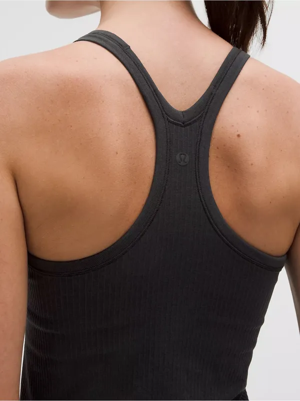 lululemon Ebb to Street Tank Top Black Size 8 - Image 3