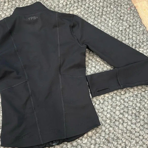 YPB Atheltic Full Zip Women's Black Workout Jacket Size XS - Image 10