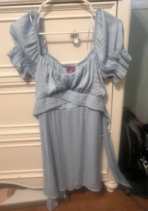 Blue mini dress Size M - Image 2
