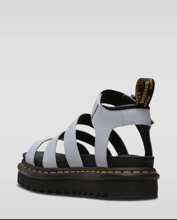 NWT Dr. Martens Blaire White Leather Chunky Platform Sandals - Size US 8 / UK 6 / EU 39 - Image 8