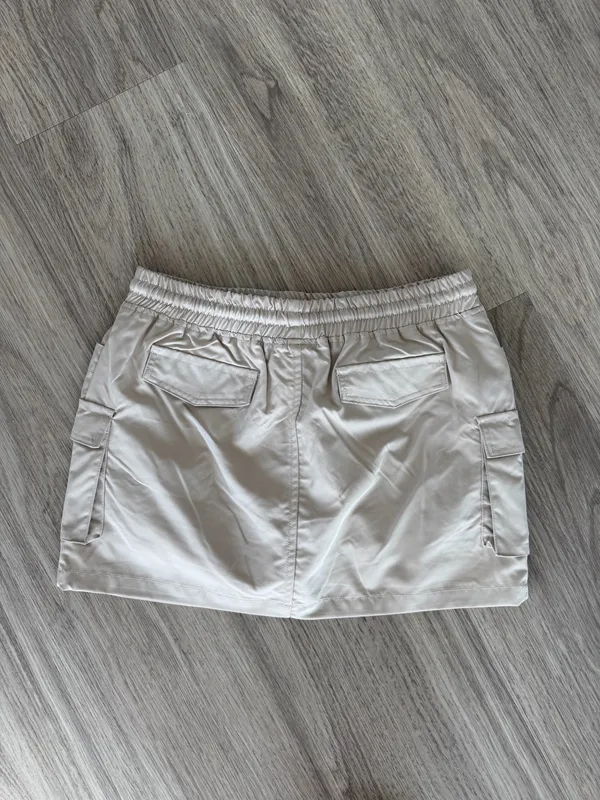Tan Mini Skort - Image 3