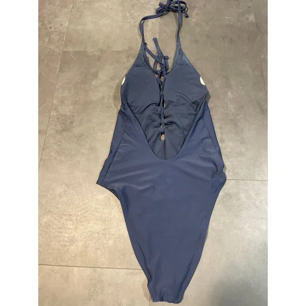 Navy blue one piece, swimwear‎ size medium A-49 - Image 3