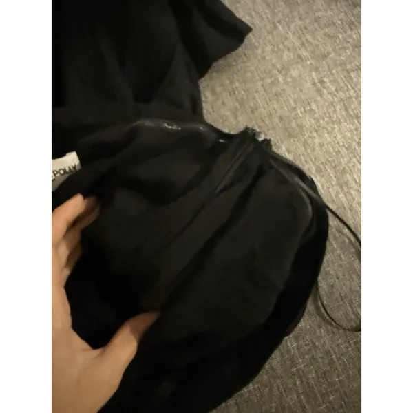 Princess Polly Rashida Strapless Mini Black Dress Size 8 NWT - Image 13