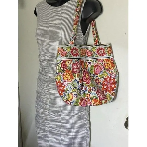 Vera Bradley Bag Small Msrp Multicolor Tote - Image 4