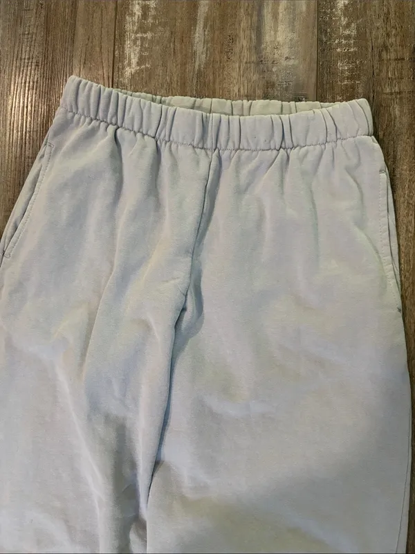 Brandy Melville Light Blue Jogger Sweatpants Size Small - Image 5