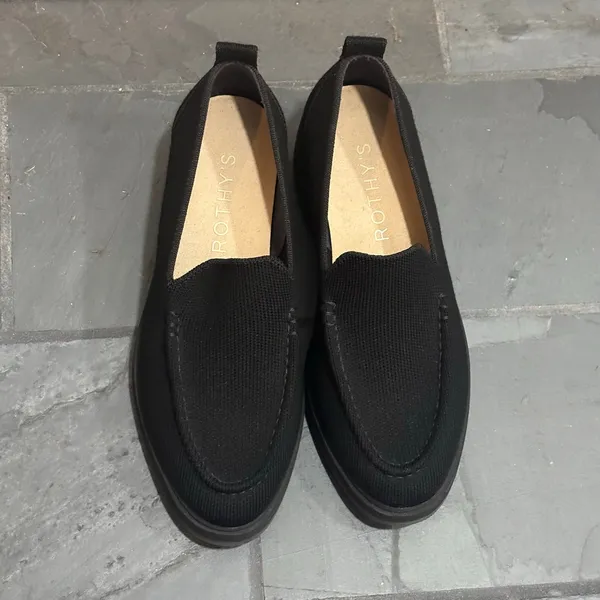 Rothy's The Lug Loafer in Black - size 6 - Image 2