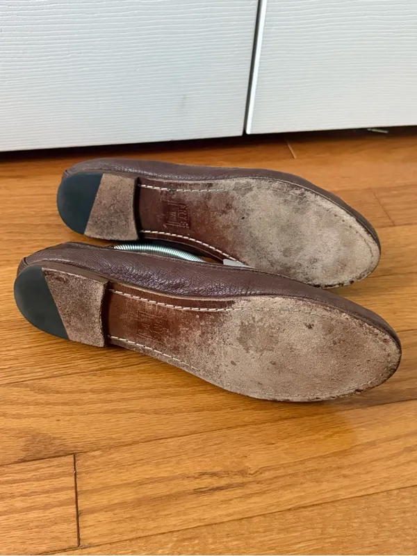 Frye Carson Ballet Flats in Brown - Image 7
