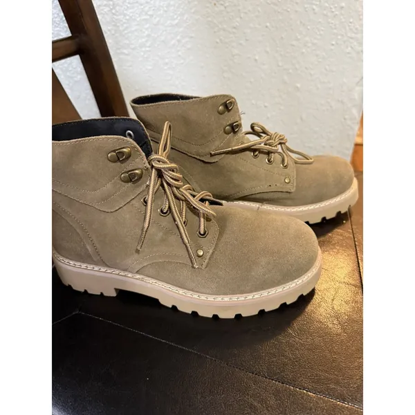Propet Women’s Dakota Work Boots Olive Leather Size 7 *read* - Image 2