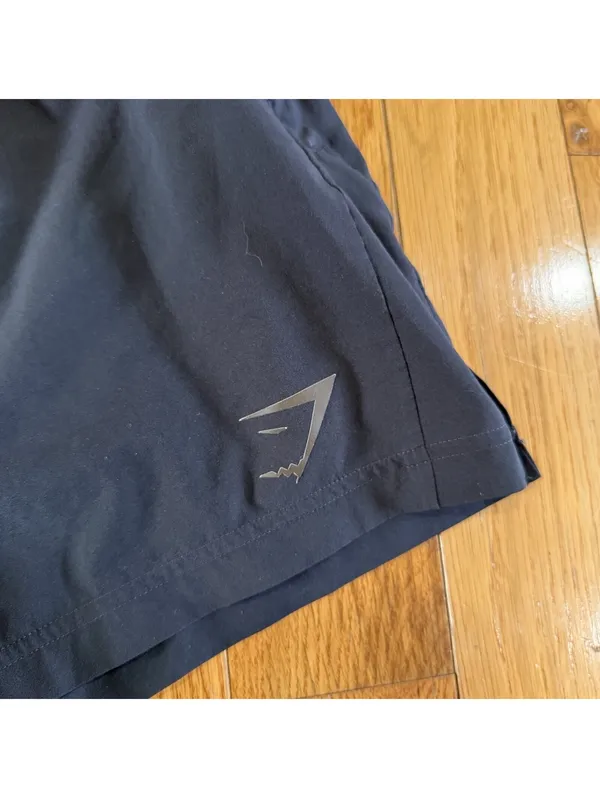 Gymshark Women’s Black 2-in-1 Training Shorts Athletic Running Gym Size Small - Image 5
