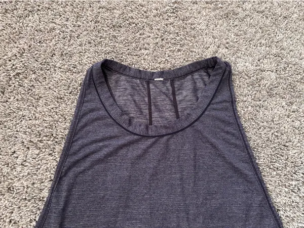 Lululemon Pace Perfect Loose Semi Cropped Athletic Tank Top Size 6 No size tag - Image 4