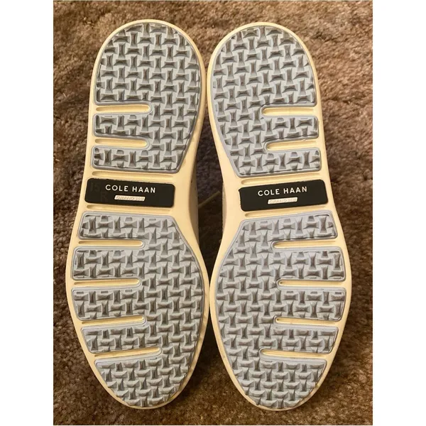 Cole Haan White and Tan Saddle Oxfords Golf OriginalGrand Waterproof - Image 2