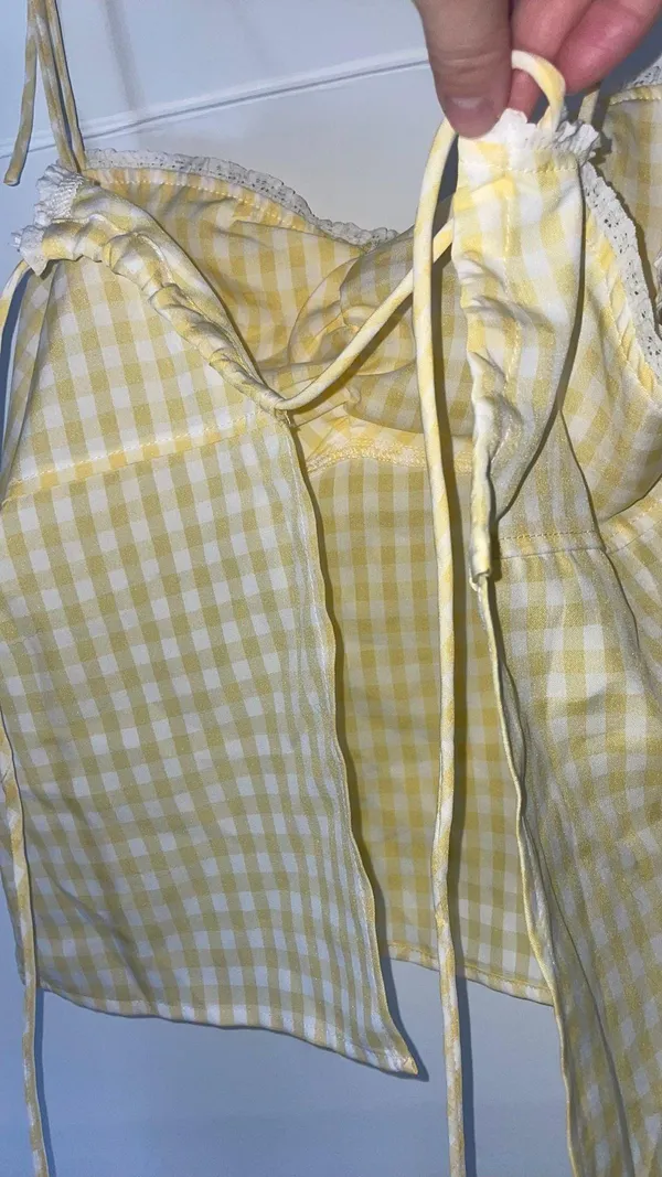 Yellow Crop Top - Image 9