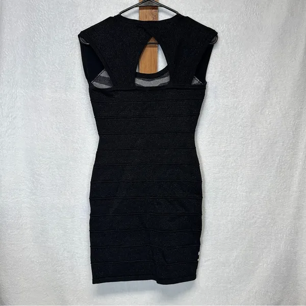 Forever 21 Black & White Zebra Print Sleeveless Bodycon Dress Size M‎ - Image 4