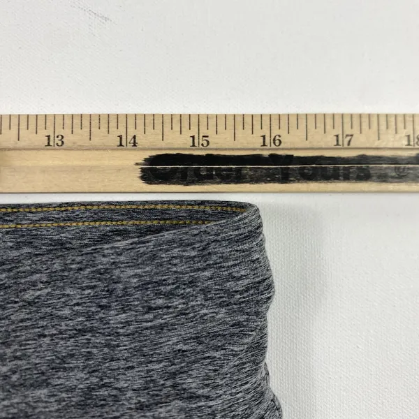 Orvis Pants Womens Small Gray Heather Active Yoga Straight Leg Zip Pockets Gym - Image 7