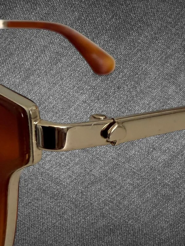 Kate Spade New York Brown Gold Eyeglass Frames FRAME ONLY - Image 3