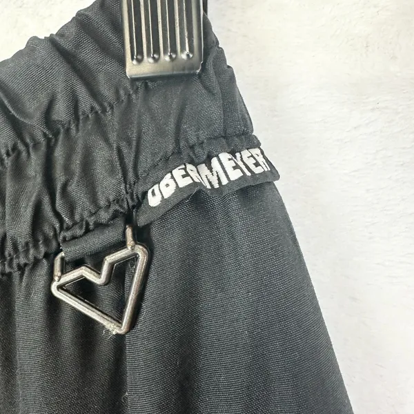 Vintage Obermeyer Women's January Ski Snow Pants Size 6 Black Nylon Snowboard - Image 5