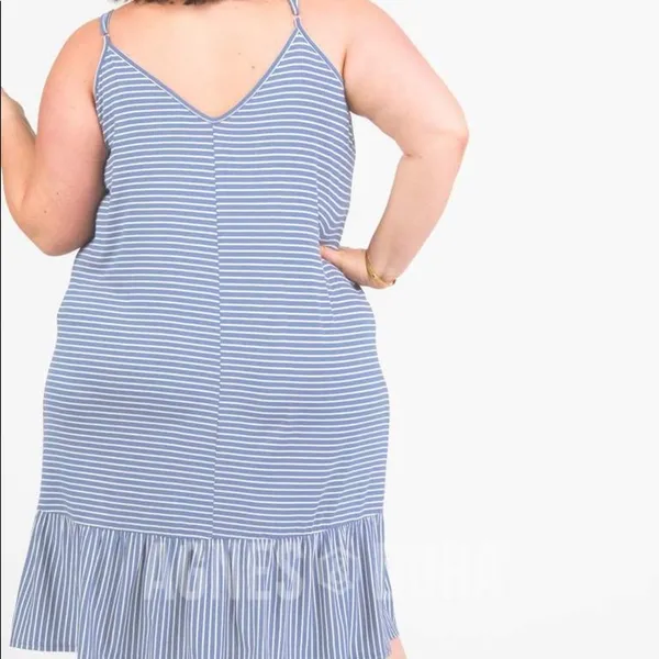 Agnes & Dora Stripe Slip Dress - Image 6