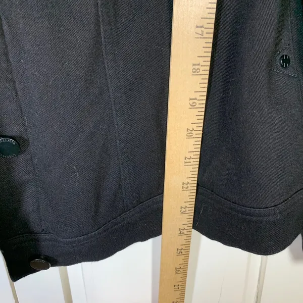 Liverpool‎ Los Angeles Black Stretch Denim Style Jacket XXL Womens Minimalist - Image 6
