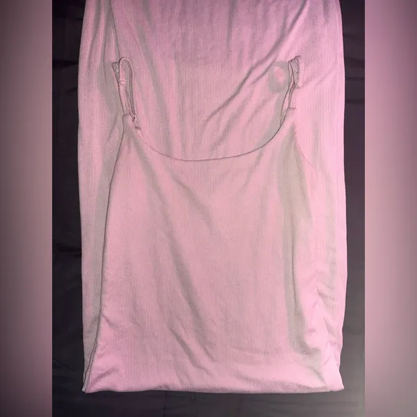 Tan Maxi Dress Size L - Image 2