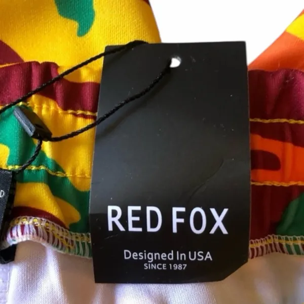 Redfox Rainbow Camo Jogger Pants Medium Multicolor Streetwear NWT Unisex - Image 11