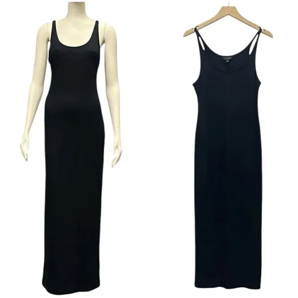 J.Crew Black Tank Maxi Dress 2X NWT - Image 2