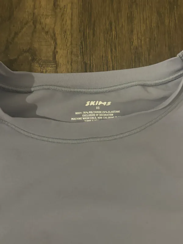 SKIMS Long Sleeve Fits Everybody Tee - Image 2