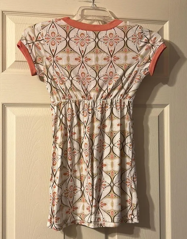 Vanity Collection Floral Babydoll Style Blouse Small - Image 4