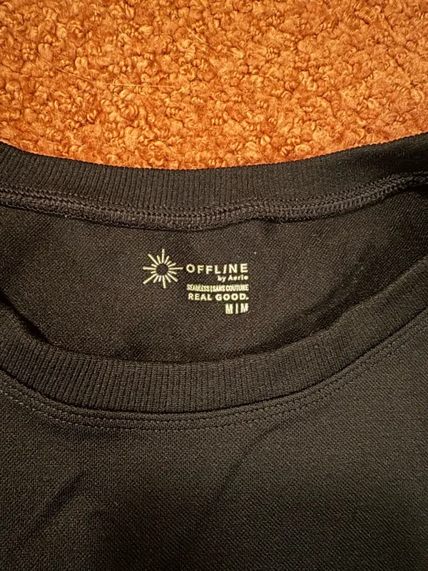 OFFLINE by Aerie Seamless Cropped T-Shirt - Image 3