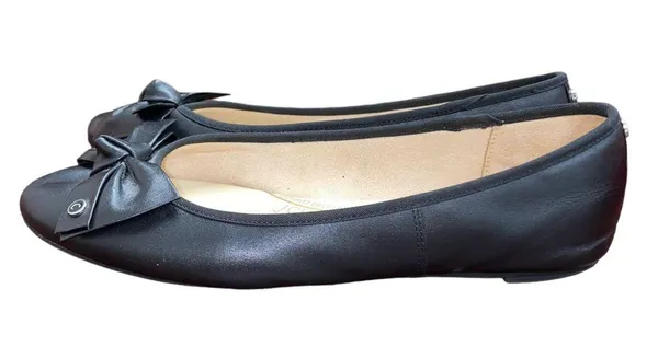 Circus by Sam Edelman Connie Leather Ballet Flat size 8 black - Image 7