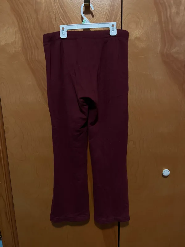 Victoria's Secret VS PINK Maroon Sweatpants - Image 2