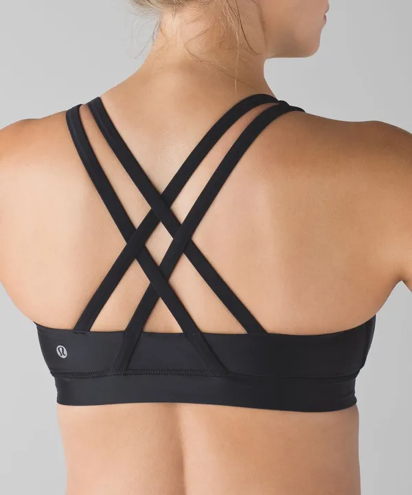 Lululemon Energy Bra in black - Image 3