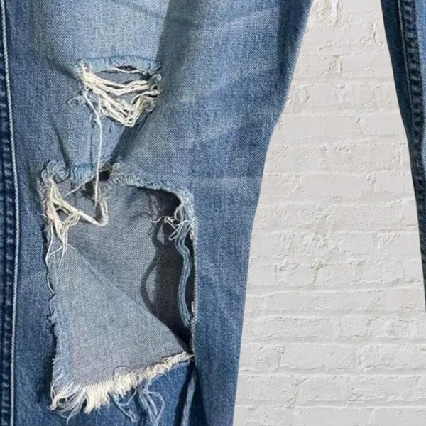 Abercrombie & Fitch Signature Collection Distressed Skinny Jeans Size 28R - Image 5