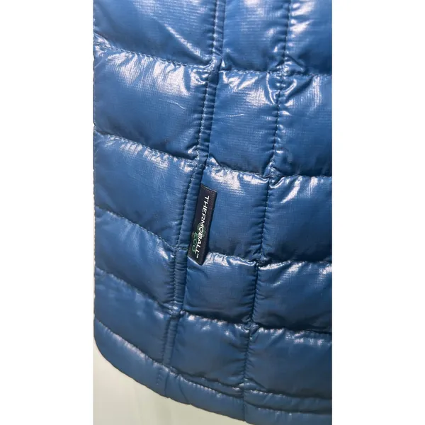 The North Face ThermoBall Eco Vest Womens M Blue Black Puffer‎ Full Zip NF0A5GLD - Image 4