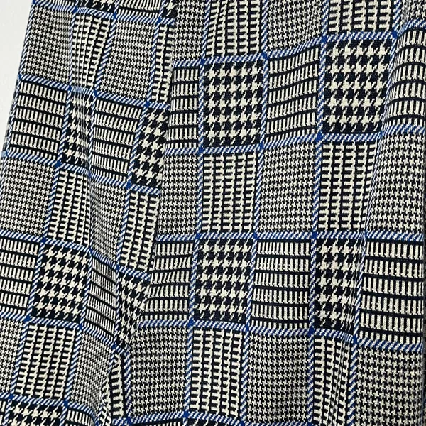 plaid houndstooth flare leg pants size Small - Image 6