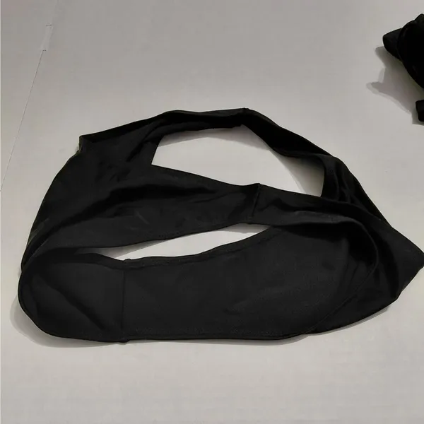 Zaful Bikini Swimsuit Set Womens Sz Large Black 2 Pc Top Bottom Summer Swimwear - Image 9