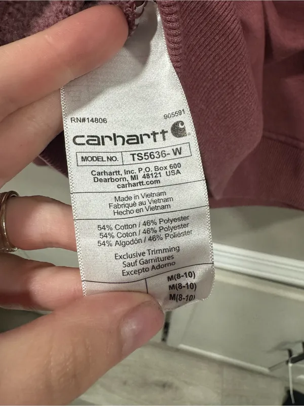 Carhartt Sweatshirt Red - Image 4