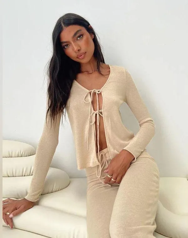 Princess Polly Laurelie Set Beige - Image 13