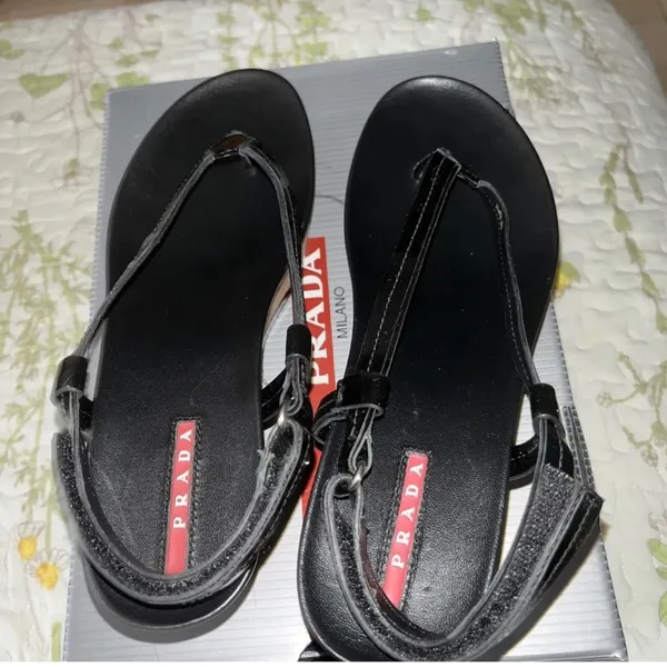 Prada wedges in excellent cond - Image 2