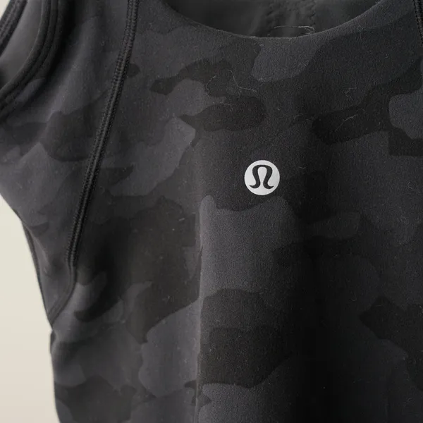 Lululemon Align Tank Top in Heritage 365 Camo Deep Coal Multi Yoga Stretch Crop - Image 4