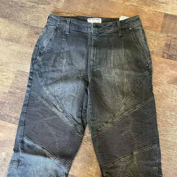 We The Free Vector Moto Mid Rise Flare Jeans NWT - Image 6