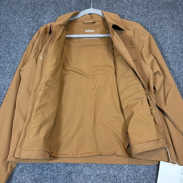 Halfdays Tan Nan Field‎ Jacket Sz XS Women's Nylon Blend Lightweight UPF 50 $145 - Image 2
