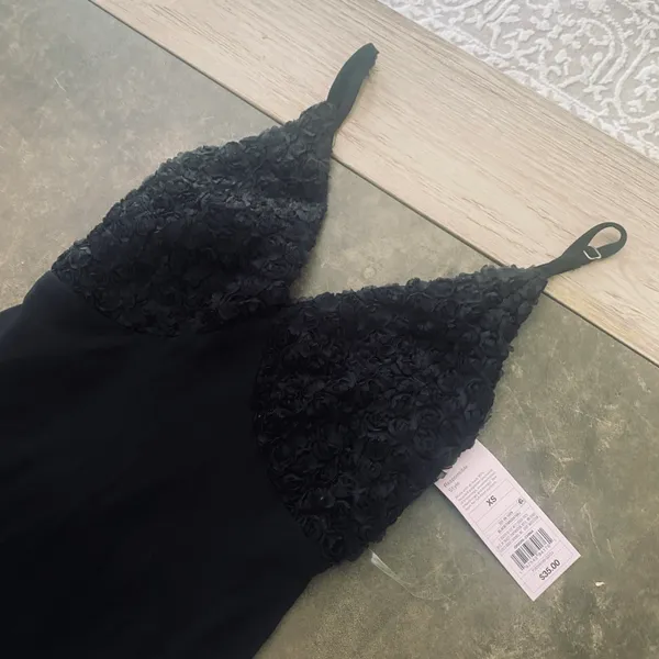 Wild Fable Women's Sleeveless Rosette Cup Maxi Dress - Black - Image 6