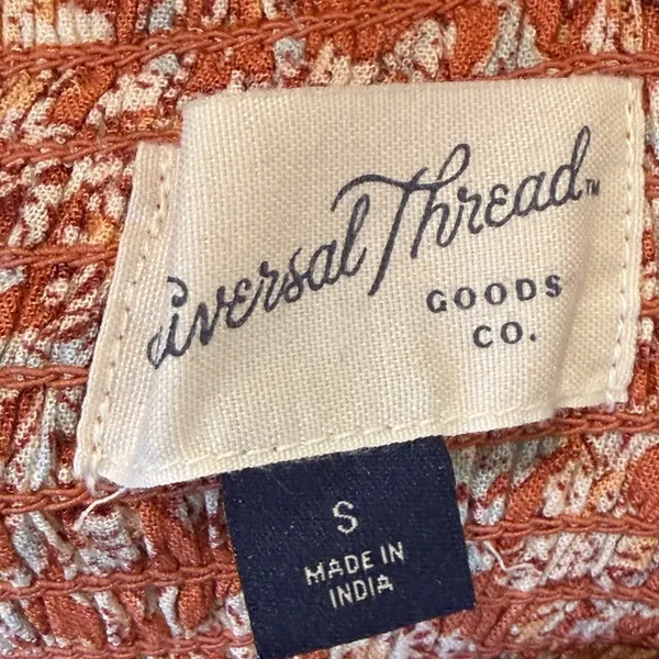 Universal Thread Paisley Jumpsuit • Boho Crepe One-Piece • NWT Size Small - Image 12