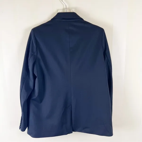 Adrianna Papell Twill One Button Blazer in Black Size Large - Image 5