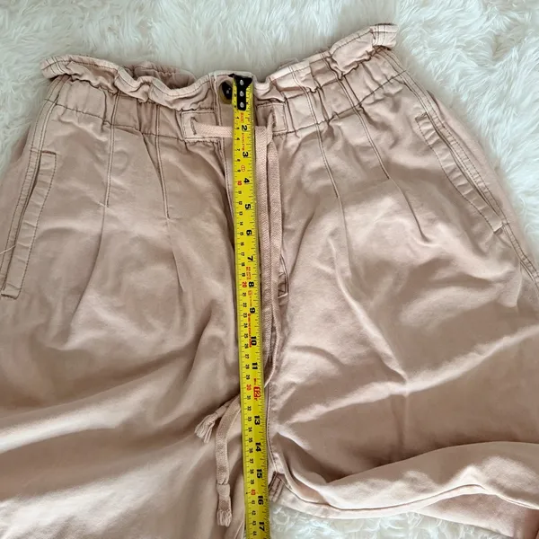 Free People Women’s Pinkish Tan Pants - Size Medium - Image 11