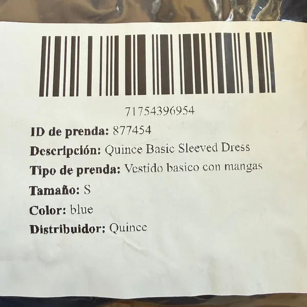 Quince Ultra-Soft Performance Active Dress Navy Blue Small NWT Athletic Casual - Image 7
